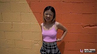 Real Teens - Hot Asian Teen Lulu Chu Fucked During Porn Colouring