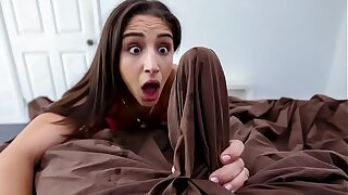 Marketable Stepsister Can't Repel Her Brother's Morning Wood (Abella Danger)