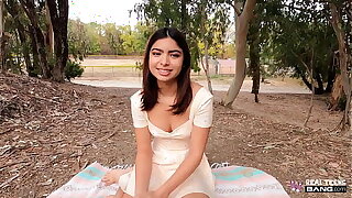 Real Girlhood - Cute 19 Savoir vivre Old Latina Shoots Her Prime Porn